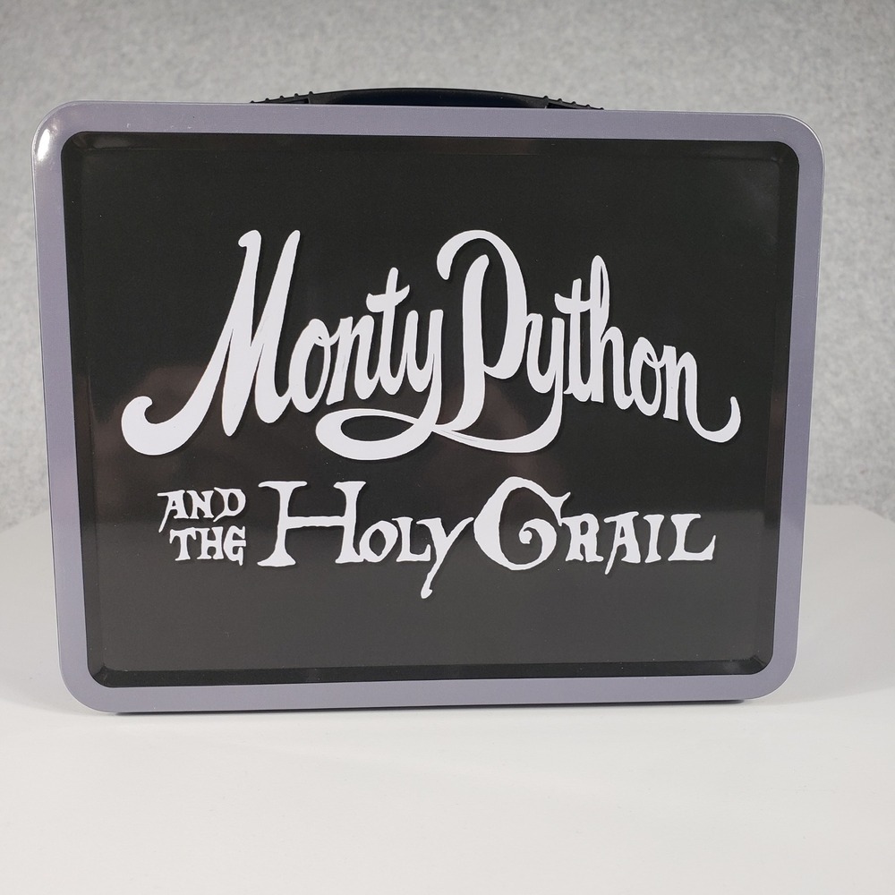 Monty Python and the Holy Grail Tin Lunch Box None Shall Pass Black Knight Metal